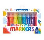 Opakowanie Flamastry zmywalne Mighty Mega 8 kolorów