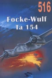 Focke-Wulf Ta 154. Autor: Seweryn Fleischer. Dadada.pl Okładka książki Focke-Wulf Ta 154