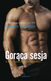 Gorąca sesja. Autor: Kristen Callihan. Dadada.pl Okładka książki Gorąca sesja