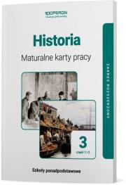 Okładka książki Historia LO 3 Maturalne karty pracy ZR cz.1 i 2