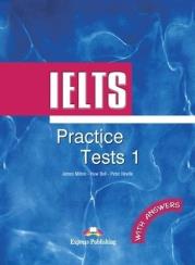 Okładka książki IELTS Practice Tests 1 with answers