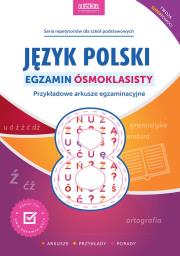 Język polski. Egzamin ósmoklasisty w.2021. Autor: Mariola Rokicka, Stolarczyk Sylwia. Dadada.pl Okładka książki Język polski. Egzamin ósmoklasisty w.2021