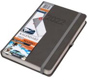 Opakowanie Kalendarz 2022 A5 Dzienny Mambo szary ELEFANT