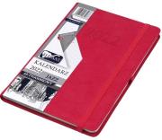 Opakowanie Kalendarz 2022 A5 Tyg. Jazz różowy ELEFANT