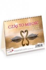 Opakowanie Kalendarz 2022 Biurkowy Czas to miłość