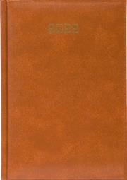 Opakowanie Kalendarz 2022 Dzienny A5 Baladek jasny brąz ANIEW