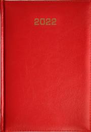 Opakowanie Kalendarz 2022 Dzienny A5 Vivella czerwony