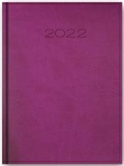 Opakowanie Kalendarz 2022 Dzienny A5 Vivella Fioletowy 21D-16