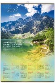 Opakowanie Kalendarz 2022 Plakatowy Duży Góry