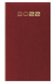 Opakowanie Kalendarz 2022 Tygodniowy Standard rubinowy