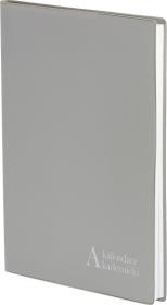 Okładka książki Kalendarz Akademicki A5 2021/2022 tyg.PCV Szary