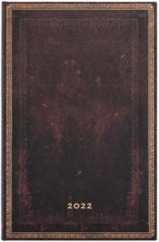 Opakowanie Kalendarz książkowy maxi 2022 12M Black Moroccan