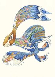 Opakowanie Karnet A131 B6 + koperta Biegnący zając