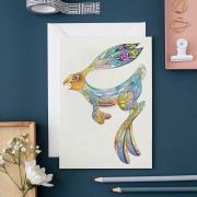 Opakowanie Karnet A138 B6 + koperta Kicający zając