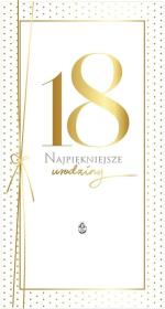 Opakowanie Karnet PM-191 Urodziny 18