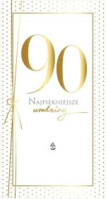 Opakowanie Karnet PM-198 Urodziny 90