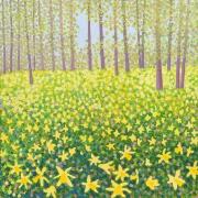 Opakowanie Karnet z kopertą Żonkile