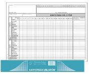 Opakowanie Kartoteka urlopów 525-3