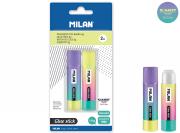 Opakowanie Klej w sztyfcie Milan SUNSET 8g 2 sztuki na blistrze