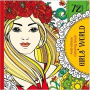 Opakowanie Kolorowanka antystresowa 200x200 Girls' World TW
