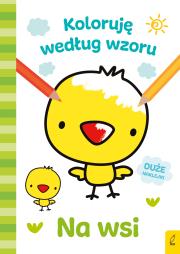 Okładka książki Koloruję według wzoru. Na wsi