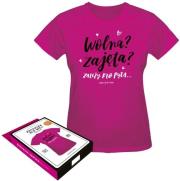 Opakowanie Koszulka Dla Niej-Wolna Zajęta M