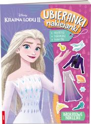 Okładka książki Kraina Lodu. Ubieranki naklejanki