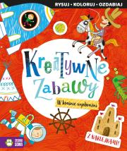 Kreatywne zabawy. W krainie wyobraźni. Autor: Opracowanie zbiorowe. Dadada.pl Okładka książki Kreatywne zabawy. W krainie wyobraźni