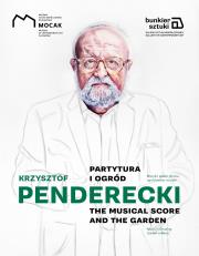 Krzysztof Penderecki Partytura i ogród. Autor: Opracowanie zbiorowe. Dadada.pl Okładka książki Krzysztof Penderecki Partytura i ogród