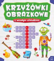 Okładka książki Krzyżówki obrazkowe z wesołym ufoludkiem