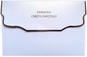 Opakowanie Książeczka welurowa Pamiątka Chrztu Świętego KW-01