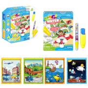 Opakowanie Książeczka z wodnym pisakiem - Pojazdy