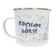 Opakowanie Kubek emaliowany - Kocham Góry!