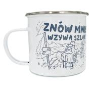 Opakowanie Kubek emaliowany - Znów mnie wzywa szlak