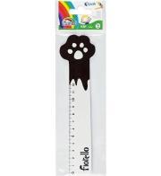 Opakowanie Linijka drewniana 15cm łapa FIORELLO