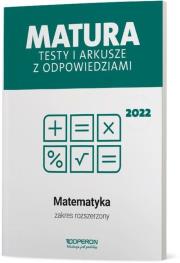 LO. Matematyka. Matura 2023. Testy i arkusze ZR dla szkół ponadgimnazjalnych. Autor: Orlińska Marzena, Sylwia Tarała. Dadada.pl Okładka książki LO. Matematyka. Matura 2023. Testy i arkusze ZR dla szkół ponadgimnazjalnych
