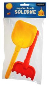 Opakowanie Łopatka i Grabki solidne z polipropylenu