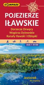 Mapa tur. - Pojezierze Iławskie, Wzgórza Dylewskie. Autor:   Praca zbiorowa. Dadada.pl Okładka książki Mapa tur. - Pojezierze Iławskie, Wzgórza Dylewskie