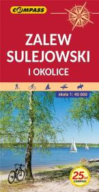 Mapa - Zalew Sulejowski i okolice 1:40 000. Autor:   Praca zbiorowa. Dadada.pl Okładka książki Mapa - Zalew Sulejowski i okolice 1:40 000