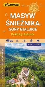 Masyw Śnieżnika Góry Bialskie. Autor:   Praca zbiorowa. Dadada.pl Okładka książki Masyw Śnieżnika Góry Bialskie