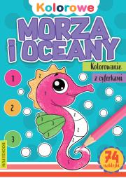 Morza i oceany. Autor: Opracowanie zbiorowe. Dadada.pl Okładka książki Morza i oceany