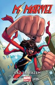 Ms Marvel T. 10 Raz za razem. Autor: G. Willow Wilson. Dadada.pl Okładka książki Ms Marvel T. 10 Raz za razem