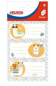 Opakowanie Naklejki A szkolne Lama