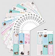 Opakowanie Nalepki na zeszyt Best friend 3szt