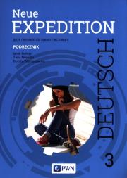 Neue Expedition Deutsch 3 Podręcznik. Autor: Betleja Jacek, Irena Nowicka, Wieruszewska Dorota. Dadada.pl Okładka książki Neue Expedition Deutsch 3 Podręcznik