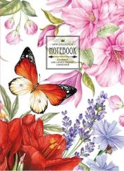 Opakowanie Notatnik ozdobny 145x197/120K kratka TW Motyl