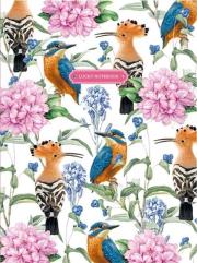 Opakowanie Notatnik ozdobny 145x197/120K kratka TW Ptaki