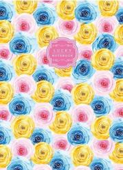 Opakowanie Notatnik ozdobny 145x197/120K kratka TW Róże