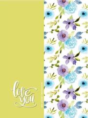 Opakowanie Notatnik ozdobny 145x197/320K kratka TW FRESH