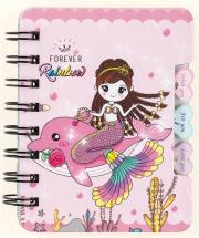 Opakowanie Notes na spirali Mermaid 50K